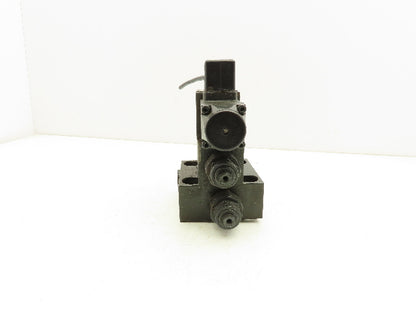Rexroth LFA25 DBU2B2-60 Logic Valve Cover Solenoid Control 4WE6D51/AG24N9K4/V