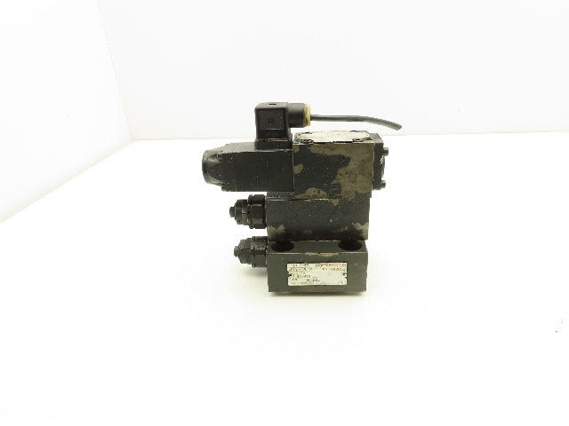 Rexroth LFA25 DBU2B2-60 Logic Valve Cover Solenoid Control 4WE6D51/AG24N9K4/V