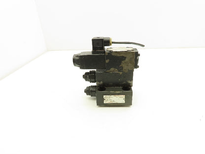 Rexroth LFA25 DBU2B2-60 Logic Valve Cover Solenoid Control 4WE6D51/AG24N9K4/V