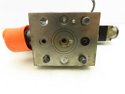 Rexroth LFA16 DBW2-62 Logic Valve Cover Solenoid Control 4WE6H51/AG24N9K4 24V