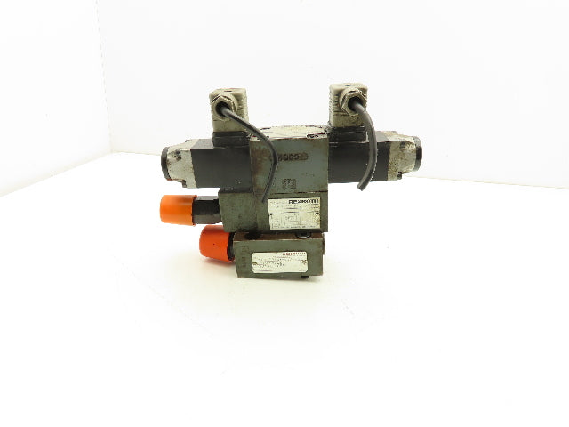 Rexroth LFA16 DBW2-62 Logic Valve Cover Solenoid Control 4WE6H51/AG24N9K4 24V