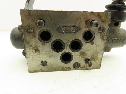 Parker D3ML4B Directional Control Manual Lever Valve 2-Pos Spring Return 3000psi