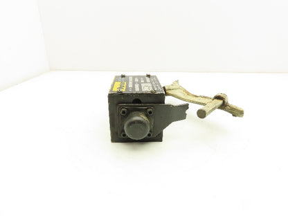 Parker D3ML4B Directional Control Manual Lever Valve 2-Pos Spring Return 3000psi