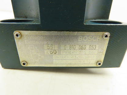 Bosch 0 810 060 053 Hydraulic Cartridge Valve 24V