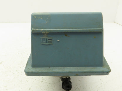 United Electric J403-451 Pressure Switch 80" WC 225PSI Max 3 Pole Relay