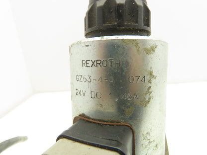 Rexroth 5-4WE10C32/CG24N9K4/A12 Directional Control Solenoid Valve 24VDC