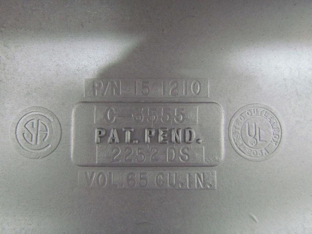 Killark Electric OC-6 2" C-Type Rigid Conduit Body Aluminum C67-SA