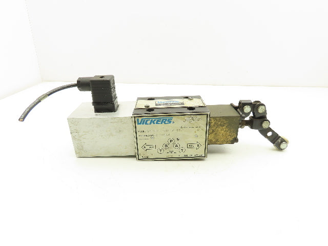 Vickers SDG20S4 012F 50 S553 Directional Control Solenoid Valve Spring Lever