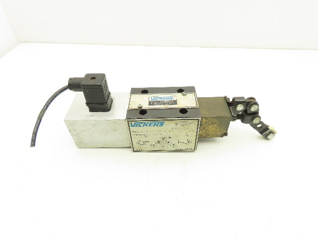 Vickers SDG20S4 012F 50 S553 Directional Control Solenoid Valve Spring Lever