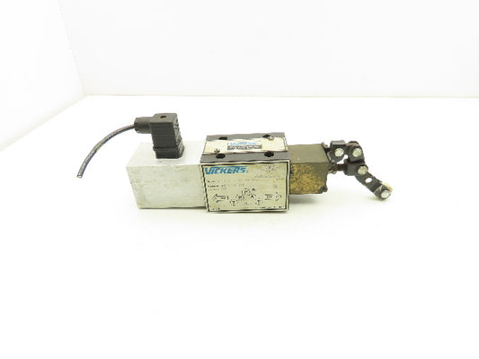 Vickers SDG20S4 012F 50 S553 Directional Control Solenoid Valve Spring Lever