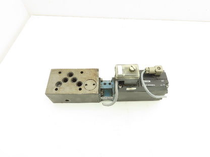 Bosch 1 817 414 296 Proportional Directional Valve Subplate 0831006004