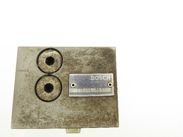 Bosch 1 817 414 296 Proportional Directional Valve Subplate 0831006004