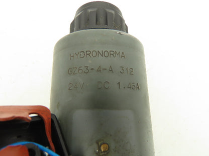 Arburg 5-4WE10 G41A32/CG24N9K4 Directional Control 4/2 Solenoid Valve 24VDC