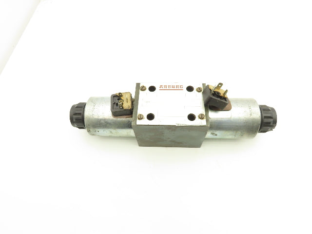 Arburg 5-4WE10 E67-32/CG24N9K4/T08 Directional Control 4/3 Solenoid Valve 24VDC
