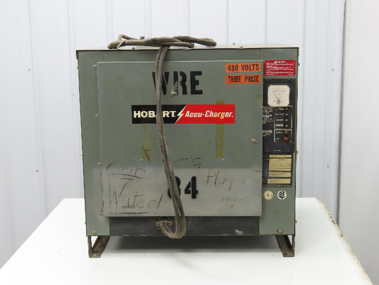 Hobart 600C3-12 Accu-Charger 24V Forklift Battery 451-600Ah 208/240/480V 3Ph