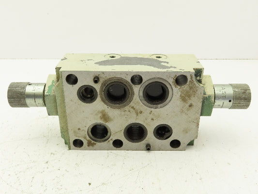 Parker FM6F-20 Hydraulic Flow Control Throttle Check Valve D08