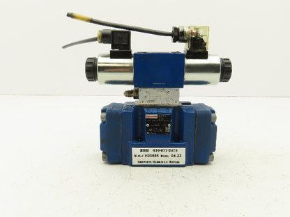 Rexroth 4WEH 10 E47/6EG24N9ETK4/B10 Directional Solenoid Valve 24VDC 4WE6J62