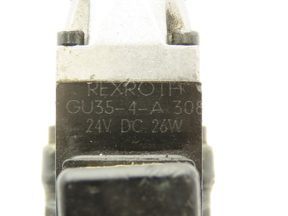 Rexroth 4WEH 10 E20/6AG24N9ETK4/B10V Directional Solenoid Valve 24VDC 4WE6 J51