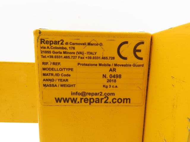 Repar 2 AR1000H150 Machine Guard Set For CNC Lathe 1000mm x 150mm