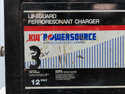 Hawker 6M450B Lifeguard Ferroresonant Charger 12V 381-450ah 208/240/480V 1Ph