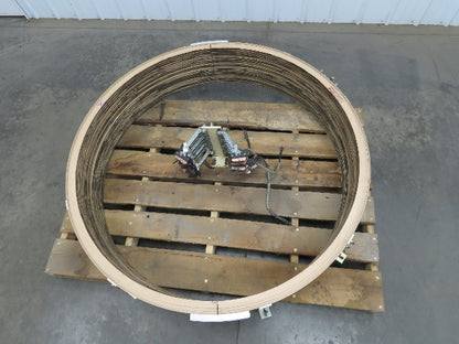 Four Bar Electrification 125A 600V 10 Conductor 60" Diameter Bussway Rail Union