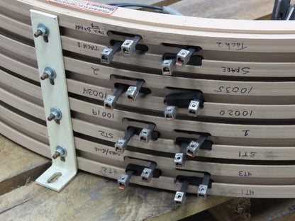 Four Bar Electrification 125A 600V 10 Conductor 60" Diameter Bussway Rail Union