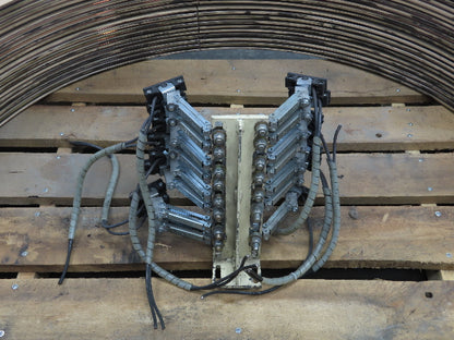 Four Bar Electrification 125A 600V 10 Conductor 60" Diameter Bussway Rail Union