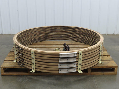 Four Bar Electrification 125A 600V 10 Conductor 60" Diameter Bussway Rail Union