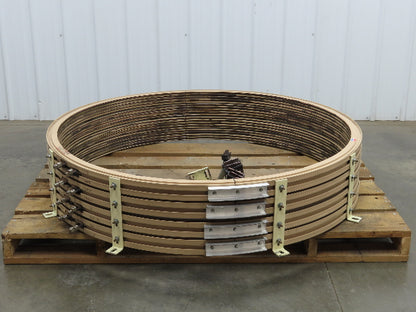 Four Bar Electrification 125A 600V 10 Conductor 60" Diameter Bussway Rail Union