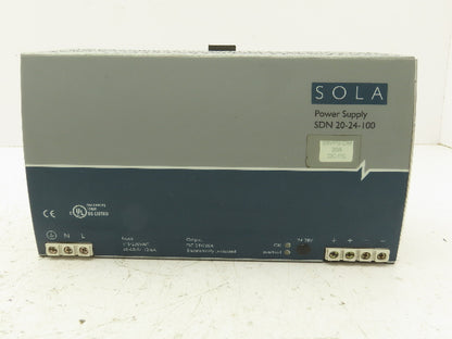 Sola SDN20-24-100 Power Supply Unit 24VDC 20A Output 115/230V Input 600W