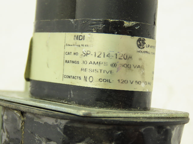 MDI SP-1214-120A Mercury Contactor 30A 600VAC 120V Coil Lot Of 3