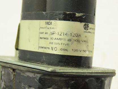 MDI SP-1214-120A Mercury Contactor 30A 600VAC 120V Coil Lot Of 3