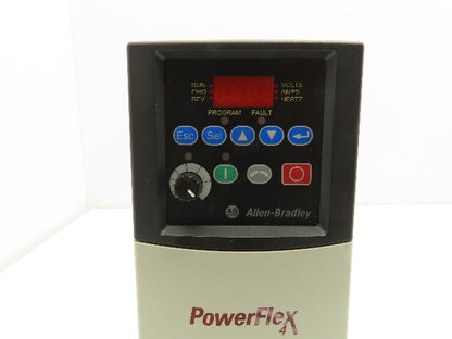 Allen Bradley 22A-A8P0N104 PowerFlex 4 Variable AC Drive VFD 2Hp 240V 1PH Input