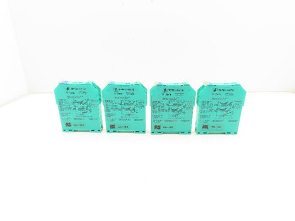 Pepperl Fuchs KHD2-SS1/EX2 Isolated Switch Relay Amplifier Module Lot of 4