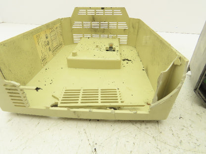 ABB ACS201-6P6-3-00-10 ACS 200 AC VFD Drive 480V 10A Broken Cover