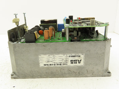ABB ACS201-6P6-3-00-10 ACS 200 AC VFD Drive 480V 10A Broken Cover