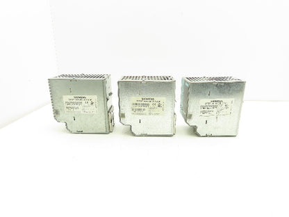 Siemens 6EP1333-3BA00 SITOP Modular Power Supply 24VDC 5A 1/2ph Lot Of 3