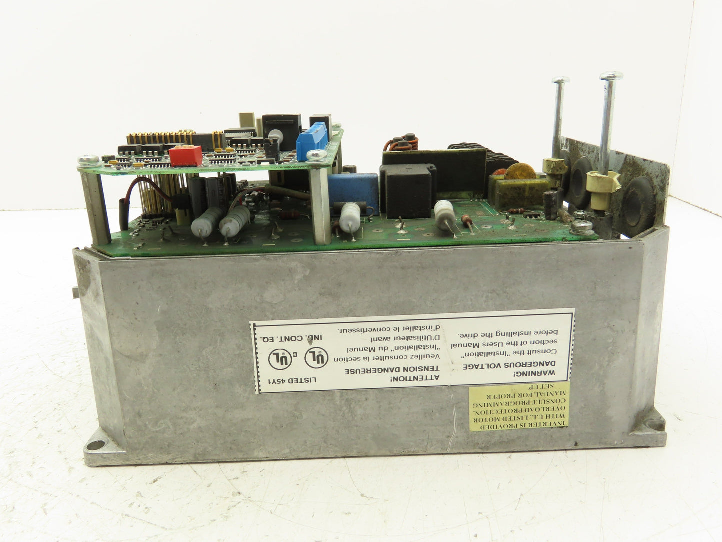 ABB ACS201-2P1-3-00-10 ACS 200 AC VFD Drive 480V 3.2A Missing Cover