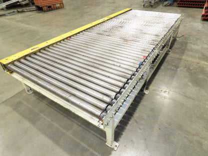 54"x 12' Pallet Transfer Conveyor 2.5" Roller 460V Chain Drive 60 FPM