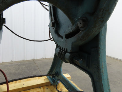 Federal No 3 Mechanical OBI Punch Press 32 Ton 2-1/2" Stroke 7" Throat 3Hp 3Ph