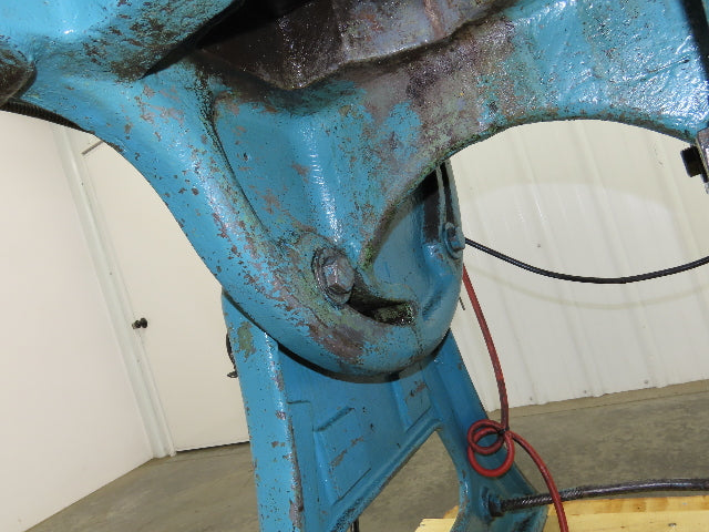 Federal No 3 Mechanical OBI Punch Press 32 Ton 2-1/2" Stroke 7" Throat 3Hp 3Ph