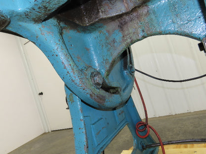 Federal No 3 Mechanical OBI Punch Press 32 Ton 2-1/2" Stroke 7" Throat 3Hp 3Ph