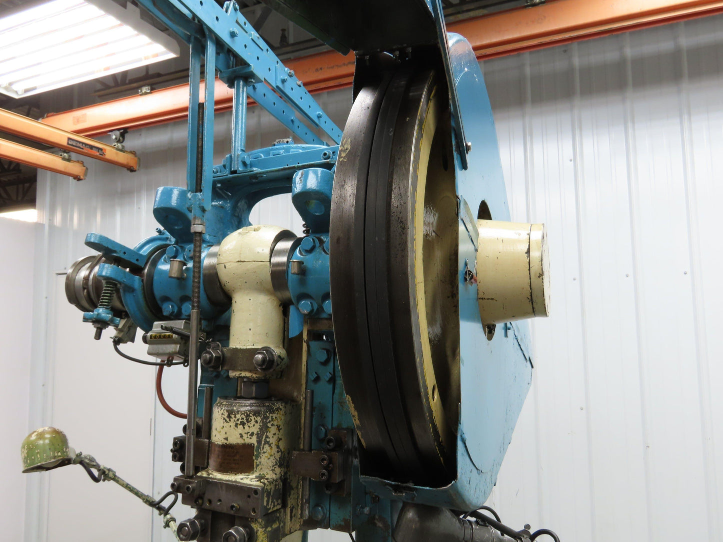 Federal No 3 Mechanical OBI Punch Press 32 Ton 2-1/2" Stroke 7" Throat 3Hp 3Ph