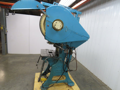 Federal No 3 Mechanical OBI Punch Press 32 Ton 2-1/2" Stroke 7" Throat 3Hp 3Ph