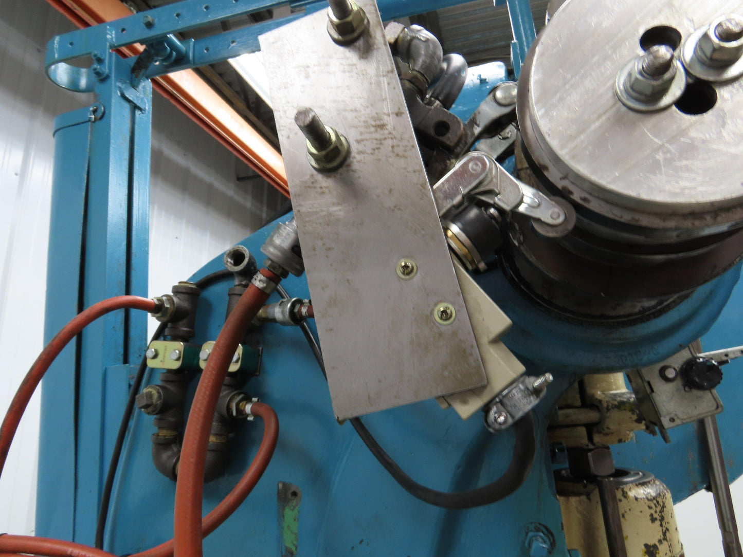Federal No 3 Mechanical OBI Punch Press 32 Ton 2-1/2" Stroke 7" Throat 3Hp 3Ph