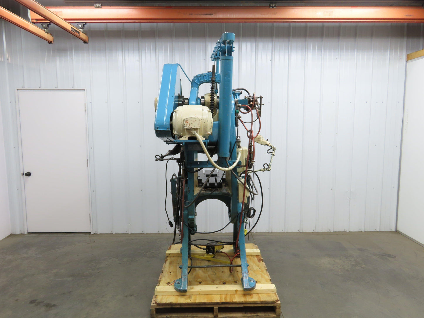 Federal No 3 Mechanical OBI Punch Press 32 Ton 2-1/2" Stroke 7" Throat 3Hp 3Ph