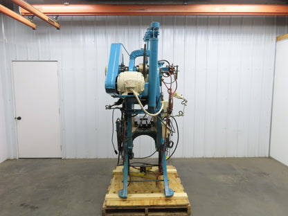 Federal No 3 Mechanical OBI Punch Press 32 Ton 2-1/2" Stroke 7" Throat 3Hp 3Ph