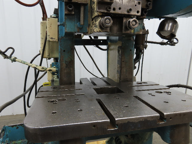 Federal No 3 Mechanical OBI Punch Press 32 Ton 2-1/2" Stroke 7" Throat 3Hp 3Ph