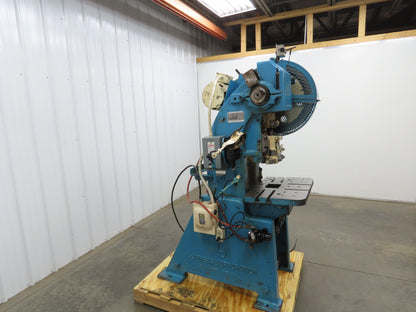 L&J No 18 Mechanical OBI Punch Press 18 Ton 2" Stroke 6" Throat 1.5Hp 3Ph
