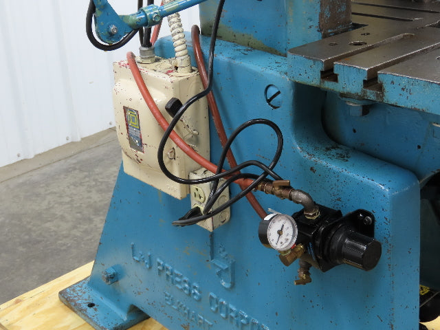 L&J No 18 Mechanical OBI Punch Press 18 Ton 2" Stroke 6" Throat 1.5Hp 3Ph